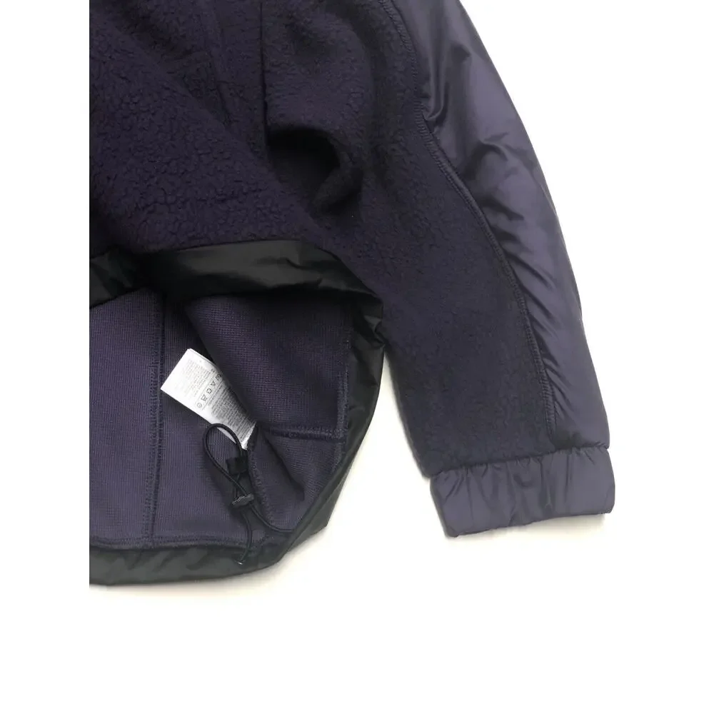 Adidas Sherpa Pullover Jacket Size M Track Coat Purple ED7185 RYV LIT